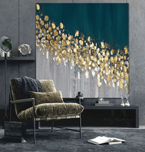 Elegant Dark Teal Original Painting Textured Art with Gold and Silver Leaf for Luxury Wall Decor 'Autumn Jewels' Minimalist Art, Modern DesignDecor, Interior Designer, Luxury Wall Art, Contemporary Art, Glitter Gold Painting, Luxury Art, Glam Art, Livingroom Wall Art Decor, Bedoom Art, Minimal Art, Gift for Him, Gift for Her, Office Art, Mother 's Day Gift, Art for Living Room, Abstract Art, Glam Decor, Gold Leaf Painting, Texture Original Wall Art, Modern Home Decor, Julia Apostolova, Gold Gray Abstract