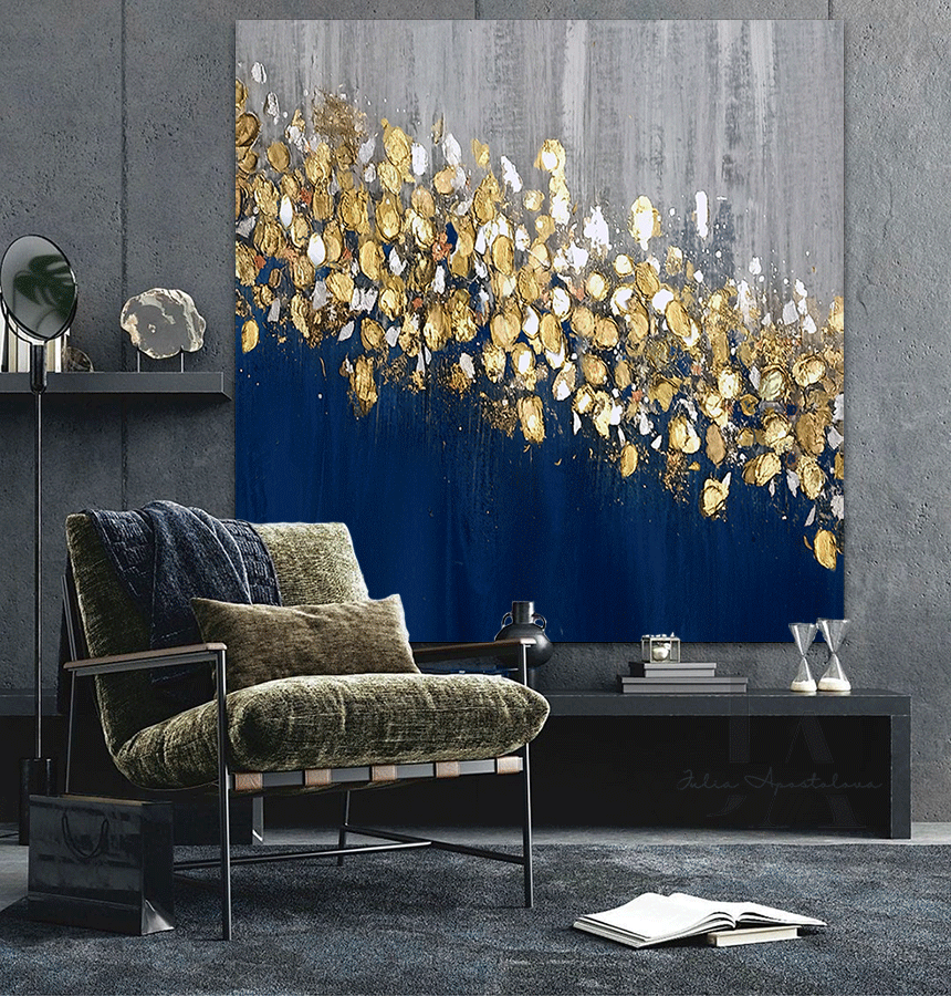 Quadro su Tela 100x70cm Stampe da Parete Astrazione blu nero Grandi Decorazione Murale Camera da Letto Cucina 1 pezzo Quadri Moderni Soggiorno Grafica Immagini Wall Art Canvas AA100x70-4155 Quadro su Tela 100x70cm Stampe da Parete Astrazione blu nero Grandi Decorazione Murale Camera da Letto Cucina 1 pezzo Quadri Moderni Soggiorno Grafica Immagini Wall Art Canvas AA100x70-4155