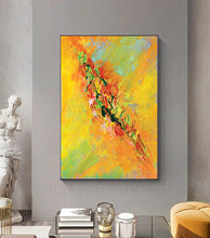 Yellow Art Wall Art Autumn Decor aesthetic large Abstract Yellow and Orange Painting Autumn Canvas eclectic Yellow Painting Original Bright Print for Wall Decor Orange Painting Bright Painting Colorful Yellow Wall Art juliaapostolova Summer Autumn Art Wall living room interior kitchen dinning room gift for her erotic art erotic abstract
