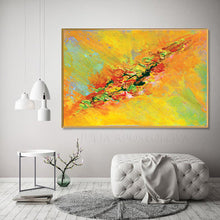 Yellow Art Wall Art Autumn Decor Colorful Yellow Wall Art juliaapostolova aesthetic large Abstract Yellow and Orange Painting Autumn Canvas eclectic Yellow Painting Original Bright Print for Wall Decor Orange Painting Bright Painting  Summer Autumn Art Wall living room interior kitchen dinning room gift for her erotic art erotic abstract