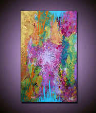 Painting, Colorful Art, Julia Apostolova, The beginning, Abstract Art, Splash Art, Large Wall Art, Abstract Painting, Print, Canvas Print, Ready to Hang, decor, interior, home decor