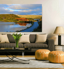 Lake Print Calm Landscape Water reflections Zen Nature photograph Norwegian fjord 'Peaceful Morning'