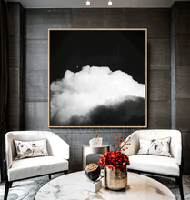 Black White Cloud Painting, Large Cloud Wall Art Black White Cloud Canvas Print, Modern Office Decor, Canvas Print, Black Art, Cloud Painting, Cloud Abstract Celestial Wall Art Canvas Print, Minimalist Trending Decor, Black White Clouds, Large Cloud Art Decor, Cloudscape, Julia Apostolova Cloud Painting, Interior, Decor, Design, Trend Decor, Scandi, Nordic, Modern, Scandinavian Art, Nordic Decor, Home Decor, Interior Designer, Livingroom Art, Bedroom, Art above Bed, Art above Sofa, Trending, Nordic Wall Art