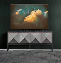 Abstract Cloudscape, Modern Cloud Painting, Cloud Wall Art Trend Canvas Print, Dark Teal Wall Art, Beyond Emerald Sky, emerald cloud art, cumulus cloud, cloudscape oil painting, cloudy  clouds painting art, cloud wall art decor, cloud wall art painting, loud print, cloud painting print, cloud painting, cloud overlay, cloud oil painting, cloud canvas painting, cloud canvas art, cloud, trending painting, trending decor, trending art decor, trending art, interior wall decor, interior designer, interior design