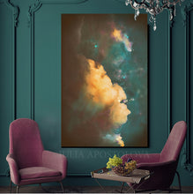 Abstract Cloudscape, Modern Cloud Painting, Cloud Wall Art Trend Canvas Print, Dark Teal Wall Art, Beyond Emerald Sky, emerald cloud art, cumulus cloud, cloudscape oil painting, cloudy  clouds painting art, cloud wall art decor, cloud wall art painting, loud print, cloud painting print, cloud painting, cloud overlay, cloud oil painting, cloud canvas painting, cloud canvas art, cloud, trending painting, trending decor, trending art decor, trending art, interior wall decor, interior designer, interior design
