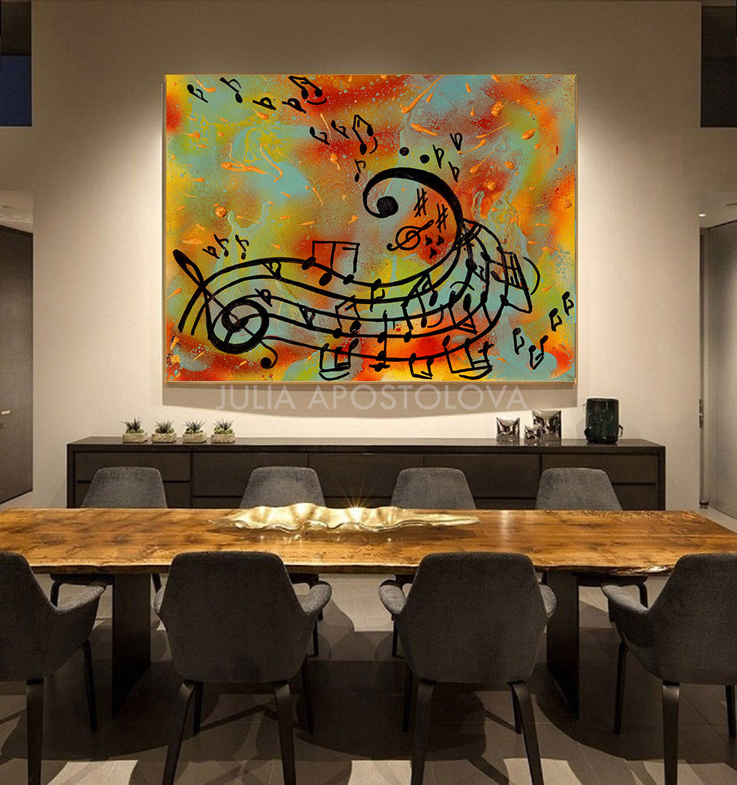 アート・デザイン・音楽 Painting acrylic on canvas アート・デザイン・音楽 Painting acrylic on canvas A4 アート