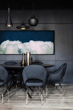 Minimalist Blue Cloud Art Dark Blue Painting Texture Canvas Print Navy Blue Wall Art Cloud Abstract, Trend Art, Extra Large Art, Navy Blue Cloud Painting, Interior Designer, Dining Room, Cloud Wall Art, Julia Apostolova, Abstract Cloudscape, Trend Art, Textured Canvas, Dark Blue Wall Art, Large Cloud Painting, Cloud Oil Painting, Bedroom Decor, Interior, Trendy, Trend Decor, Living Room, Blue Painting, Blue Art, Naby Blue Decor, Art over Bed, Large Wall Art,