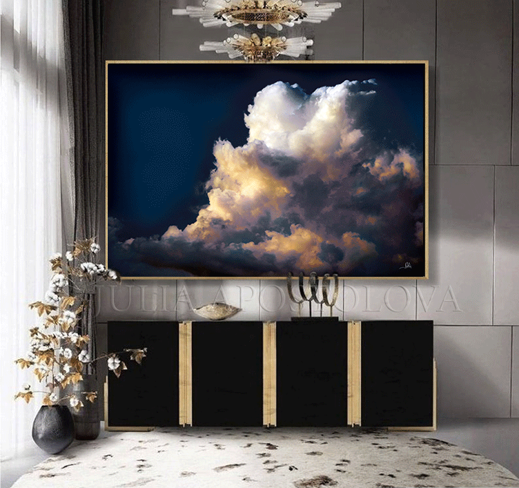 dark cloud paintings