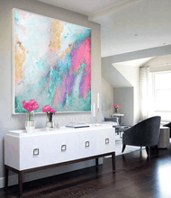 Gold Leaf Canvas Art Turquoise Gold Pink Minimalist Abstract Painting 'Azure Gem' by Julia Apostolova, Gold Leaf Paintung, Watercolor Abstract Painting Gold Leaf Canvas Art, gold leaf watercolor, julia apostolova, gold painting, abstract watercolor, seascape abstract, seascape, abstract seascape painting, Iceland from Above office wall art, gold leaf abstract canvas, gold leaf abstract art, interior decor, livingrom, interior designer, modern decor, office decor, luxury art, living room art, bedroom decor