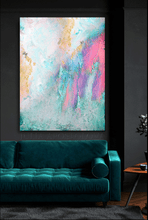 Gold Leaf Canvas Art Turquoise Gold Pink Minimalist Abstract Painting 'Azure Gem' by Julia Apostolova, Gold Leaf Paintung, Watercolor Abstract Painting Gold Leaf Canvas Art, gold leaf watercolor, julia apostolova, gold painting, abstract watercolor, seascape abstract, seascape, abstract seascape painting, Iceland from Above office wall art, gold leaf abstract canvas, gold leaf abstract art, interior decor, livingrom, interior designer, modern decor, office decor, luxury art, living room art, bedroom decor