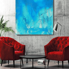 Turquoise Abstract Seascape Art, Beach Wall Decor, Teal Abstract Painting, Teal Art Print, Modern Decor, Living Room, Interior Decor, Ocean Abstract Art, Home Decor, Beach Art, Design, Interior Designer, Mediterranean Blue Abstract Painting Large Canvas Abstract Print Coastal Wall Art Decor, Coastal Decor, Ocean Waves, Abstract Print, Julia Apostolova, Turquoise Painting, Beach Wall Decor, Abstract Seascape, Summer Art, Large Wall Art, Fine Artist, livingroom, bathroom, interior, Airbnb hotel decor