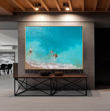Turquoise Beach, Aerial Photography, Sea and Rocks, Zen Decor, Aerial Beach, Coastal Wall Art Canvas, ocean abstract wall art  ocean abstract painting, julia apostolova, greek islands, ocean abstract artaerial beach wall art, bedroom painting, peaceful waters, pebble beach, water photography, drone photography, relaxation gifts, spa decor, beach canvas art, relaxing art, interior designer, bedroom decor, relaxation, zen, teal art, huge photography