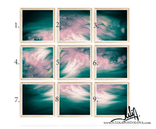 Teal Pink Abstract Art Prints Set, Modern Gallery Wall Decor, Framed Canvas, Minimalist Home GiftsCanvas Set of 9, Boho Chic Floral Dark Pink Wall Art for Eclectic Home Decor, Small Canvas, sage green wall art, mother's day gift, Julia Apostolova, exotic decor, trendy decor, interior, hallway, spring decor, art gift for her, nursery art, housewarming, Floral Painting, Exotic Painting, Abstract Wall Art, Modern Decor, Bold Wall Art Boho Decor, Colorful Painting Living Room Sage Green