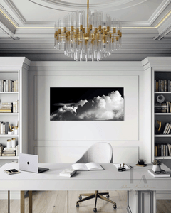 Black White Cloud Art, Office Art, Minimalist Canvas Wall Art, Large Modern Painting Print, Unique Gift for Him, Dark Cloud Wall Art Abstract Cloudscape, Celestial Painting Canvas Print Trend Art, Extra Large Art, Cloud Painting, Cloud Wall Decor, Julia Apostolova, Abstract Cloudscape, Trend Art, Textured Canvas, Large Cloud Painting, Cloud Oil Painting, Bedroom Decor, Interior, Trendy, Trend Decor, Living Room, Black White Painting, Interior Designer, Bedroom Room Decor, Art over Bed, Large Wall Art