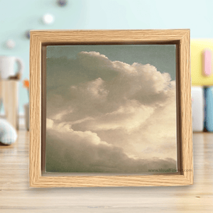 Small Framed Cloud Art - Perfect Gift for Any Occasion, Choose your Favorite Canvas Print with Frame