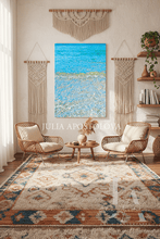 Sardinian Waters, Tropical Wall Art, Large Canvas Print, Perfect Coastal Relaxing Gift for Sea Lover