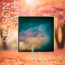 Album cover with 'Season Sale' text, tree silhouette, and 'Julia Apostolova' logo on a colorful autumn background.