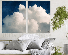 Set of Two Blue White Cloud Paintings Midnight Clouds Large Abstract Canvas Art for Celestial Aesthetic Decor, Set of Two Canvas Prints, Minimalist Abstract Wall Art, Nordic Trendy Cloud Art Decor, cloud painting, cloud overlay, cloud art painting, cloud art design, cloud art canvas, cloud abstract print, cloud abstract canvas, julia apostolova, cloud abstract art, watercolor, wall decor wall art, vintage, two abstract paintings, office art, trendy wall art, two abstract paintings, bedroom trending decor