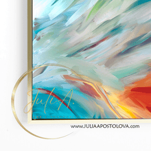 Teal Art, Tropical Painting, Colorful Abstract Painting, Colorful Painting Print,Julia Apostolova, Large Canvas Modern Teal Wall Art, Trend Boho Decor, hallway, art gift for him, Maximalist Art Print, Large Canvas Boho Decor, Living Room, Bedroom Wall Decor, Colorful Art, Abstract Painting Large Canvas Bold Wall Art Boho Decor, Floral Painting, Abstract Wall Art, Large Wall Art, Modern Decor, teal wall art, mother's day gift, exotic decor, zen wall art, zen painting, large art, trendy decor, interior