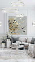 Passing Through The Light, Original Painting Extra Large Luxury Art with Gold Leaf Julia Apostolova, anniversary gift,  Abstract, Wall Art, Large Canvas Art, Modern, Home Office Decor, Gold Wall Art Canvas, Original, artist, Teal Wall Art, Trend Decor, Bedroom, Living room, Office Art, Hotel Decor Restaurant, gift for him, gift for her, art for living room, bedroom art, above bed, office art, luxury art, art for him, hotel lobby decor, airbnb, Christmas gift, wall decor, canvas art, tranquil, affordable art