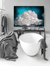 Cloud Painting Celestial Clouds Large Abstract Wall Art Modern Painting Celestial Wall Art, Print on Canvas for Trend Wall Decor by Julia Apostolova, Cumulus Clouds, Blue White Cloud Art, Luxury Wall Decor, Hotel Wall Art, Extra Large Wall Art Print, Celestial Abstract, Blue White Cloud Wall Art Large Textured Canvas, Cloud Painting, Canvas Wall Art, Art over Sofa, Night Sky, Decor, Interior, Bedroom, Living Room, Celestial Wall Art, Clouds, Stars, Dreamy Decor, Hotel Lobby Art, Nursery Print