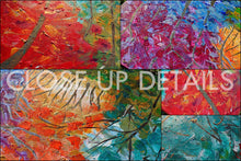Original Large Art, Forest Painting Landscape, Autumn, Huge Art Colorful Abstract, Julia Apostolova