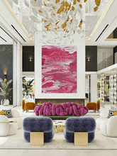 Abstract Painting luxury art, Vila Magenta Pink Wall Art Canvas Print Pink Silver Abstract Romantic Modern Decor, Julia Apostolova, Marble Art, Marble Abstract, Design, romantic abstract, Interior, Art Gift for Her, purple pink abstract, purple pink wall art, abstract painting on canvas, textured wall art, oil painting, abstract art wall art, canvas painting art wall, oversized wall art, oversized painting, large wall art, large painting, pink artwork, art for lounge room, art above sofa, gift for her