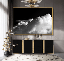Large Cloud Painting Black White Wall Art Abstract Cloud Painting Print for Minimalist Modern Decor, Black White Cloud Wall Art Minimalist Canvas Print, Art Gift for Him, Minimalist Decor Trendy Art, Large Cloud Art Huge Painting Canvas Print Elegant Painting, White Gray Clouds, Dreamy Wall Art, Interior, Julia Apostolova, White Clouds, Elegant Wall Art, Home Decor, Huge Wall Art, Large Art Decor, Luxury Decor, Interior Designer, Hotel Lobby Art, Bedroom Art, Livingroom Art, Master Bedroom Art, Cloudscape