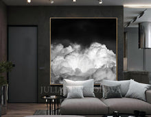 Black White Cloud Painting, Large Cloud Wall Art Black White Cloud Canvas Print, Modern Office Decor, Canvas Print, Black Art, Cloud Painting, Cloud Abstract Celestial Wall Art Canvas Print, Minimalist Trending Decor, Black White Clouds, Large Cloud Art Decor, Cloudscape, Julia Apostolova Cloud Painting, Interior, Decor, Design, Trend Decor, Scandi, Nordic, Modern, Scandinavian Art, Nordic Decor, Home Decor, Interior Designer, Livingroom Art, Bedroom, Art above Bed, Art above Sofa, Trending, Nordic Wall Art