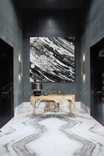 Black White Walll Art, Modern Art, Black and White Abstract Print, Ready To Hang, Large Wall Art, Print on Canvas, Black White Painting, Contemporary Art, Julia Apostolova, Interior, Decor, Luxury, Interior Design, Interior Designers, Hotel Decor, Lobby Decor, Art, Painting, Large Wall Art Canvas Print, Ready to Hang