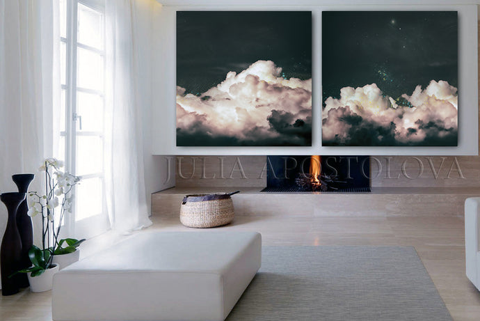 Cloud Paintings, Set of Two Canvas Prints, Minimalist Abstract Wall Art, Nordic Trendy Cloud Art Decor, cloud painting, cloud overlay, cloud art painting, cloud art design, cloud art canvas, cloud abstract print, cloud abstract canvas, julia apostolova, neutral painting, cloud abstract art, watercolor, wall decor wall art, neutral art, vintage, two abstract prints, two abstract paintings, black gray, office art, trendy wall art, trendy art, two abstract paintings, black gray, trendy art, trending decor
