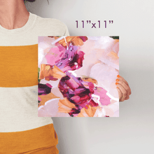 Floral Abstract Painting Pink Abstract Wall Art Nursery Wall Decor Canvas Print Perfect Gift for Her Modern Trend Art Decor, Pastel Abstract Painting Cloud Wall Art Romantic Painting Large Canvas Art Print Modern Trend Decor, Purple Abstract Painting, Modern Wall Art Decor, Blush Pink Purple Wall Art, Textured Canvas, Office Decor, Home Decor, Minimalist Painting, Flowers, Elegant, Living Room, Bedroom, Interior, Abstract Art, Large Abstract, Huge Art, Ready to Hang. Art over Bed, Romantic Art 11''x11''
