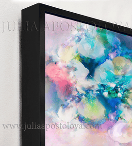Celestial Floral Painting, Canvas Pastel Wall Art Abstract Floral Painting, Botanical Canvas Art Extra Large Textured Print, Colorful Painting, Abstract Painting, Wall Art Decor, Modern Decor, Abstract Print, Wall Decor, Abstract Canvas, Pastel Wall Decor, Pink Green Turquoise Abstract Painting, Modern Decor, Living Room, Florals, Interior Decor, Trend Art, Home Decor, Interior Designer, living room, Large Wall Art, bedroom, kids room, interior, elegant art, nursery decor, tender, Airbnb hotel decor, gift