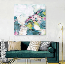 Abstract Ink Painting ''Vision of Spring'' Large Canvas Art Print Pastel Wall Art for Modern Decor, Abstract Pastel Wall Art Cloud Painting 'Romance In The Sky' Large Canvas Art Print for Modern Decor by Julia Apostolova Abstract Cloud Painting Romantic Pastel Painting Large Fine Art Print for Trend Decor, Landscape, Alcohol Ink Painting, Colorful Art, Living Room Wall Art, Nursery Decor, Gift for Her