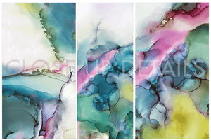 Close up details, Abstract Ink Painting Pink Teal Abstract Wall Art Large Canvas Print for Modern Trend Art Decor, Pastel Abstract Painting Cloud Wall Art Romantic Painting Large Canvas Art Print Modern Trend Decor, Purple Gray Abstract Painting, Modern Wall Art Decor, Pink Turquoise Textured Canvas, Office Decor, Home Decor, Minimalist Painting, Elegant, Pink Purple Teal, Living Room, Bedroom, Interior, Abstract Art, Large Abstract, Huge Art, Ready to Hang. Art over Bed, Romantic Art, Art Gift for Her