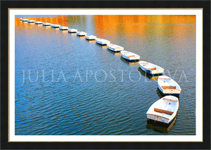 Boat photography, Sunset Decor, Boat in Water Nautical Coastal Minimalist Large Canvas, Boats Dance, Julia Apostolova, Visual Fine Art, nautical decor, coastal photography, boats, amazing photography, water photography, abstract water, colorful landscape, nautical photography, nature, sea, sunset photography, water reflections, bedroom decor, office minimalist art, abstract bright wall art, France, Normandy, sailing, coastline, zen photography, fine art photography, seascape photography