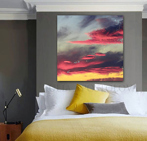 Sunset Canvas Wall Art, Abstract Cloud Paintings, Cloudscape, Nordic Art Set, Minimalist Wall Decor, Julia Apostolova, walldecor, wall decor, wall art trendy, wall art, visual fine art, nordic wall art, nordic decor, bedroom art, dreamy trend art, dreamy clouds, dream clouds, design, cloud oil painting, cloud canvas painting, cloud canvas art, cloud art set, cloud art print, cloud art painting, large wall art, large painting on canvas, abstract sunset art, visual art, office art, hotel decor, contemporary